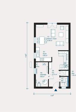 Moderner Wohntraum kompakt - 