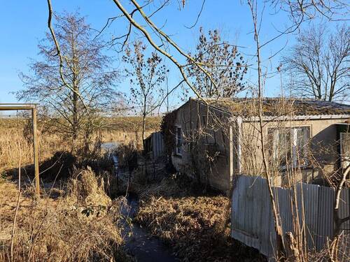 Der Graben auf dem Grundstück.jpg - Grundstück zum Kaufen in Anklam