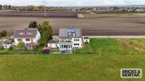 Drohnenaufnahme - 1 Zimmer Mehrfamilienhaus, Wohnhaus in Friedberg / Rederzhausen