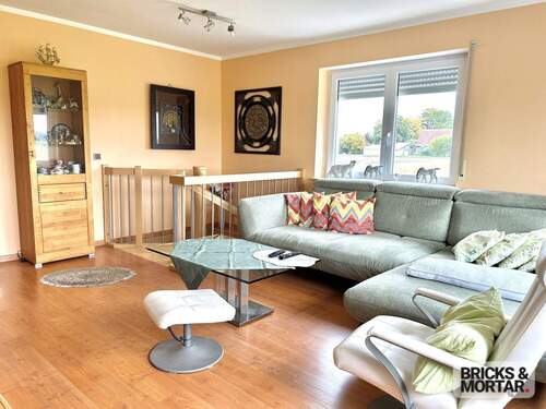 Wohnzimmer EG - Mehrfamilienhaus, Wohnhaus mit 275,00 m² in Friedberg / Rederzhausen zum Kaufen