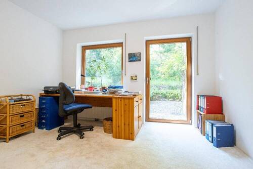 Das Schlaf- oder Bürozimmer im UG - 