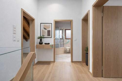 virtuell möblierter Flur - 