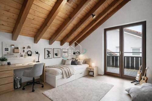 virtuell möbliertes Kinderzimmer - 