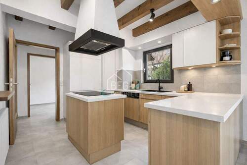 virtuell möblierte Küche - 