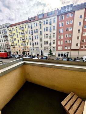 Ausblick vom Balkon - 