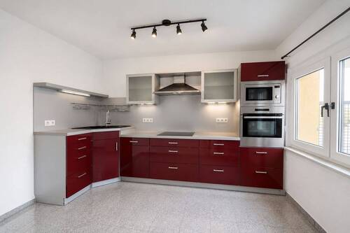 Küche visualisiert EG - 6 Zimmer Einfamilienhaus in Eppingen