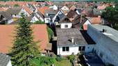 Drohnenansicht Werkstatt _ Wohnhaus - Mehrfamilienhaus, Wohnhaus mit 268,00 m² in Schaafheim zum Kaufen