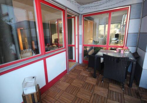 Geschützte Terrasse - 