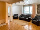 Wohnzimmer OG - 7 Zimmer Einfamilienhaus in Bad Lobenstein