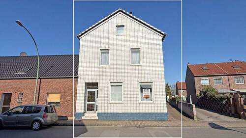 Frontansicht - 5 Zimmer Doppelhaushälfte zum Kaufen in Duisburg