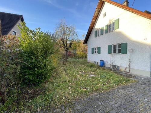 Ostansicht - Grundstück in Schongau