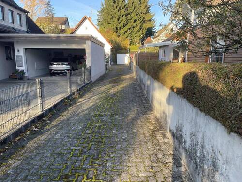 Zufahrt - Grundstück in Schongau zum Kaufen