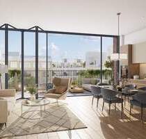 Penthouse-Juwel mit Seltenheitswert - XL-Terrasse, zwei Bäder, Fußbodenheizung und viel Privatsphäre - Berlin Mitte