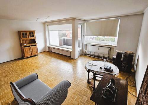 Wohnzimmer - 2 Zimmer Etagenwohnung in Lübeck