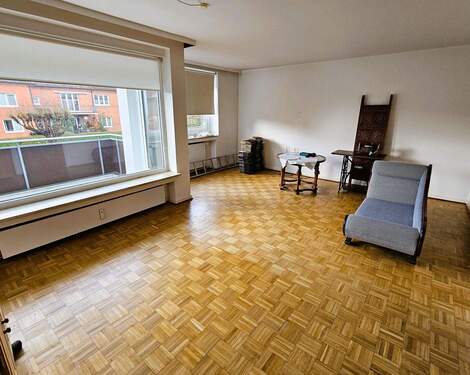 Wohnzimmer - Etagenwohnung mit 57,00 m&sup2; in Lübeck zum Kaufen