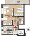 Grundriss Obergeschoss Wohnung Nr. 5 - 