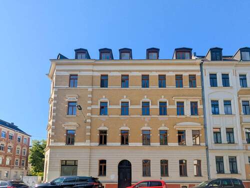 Vorderansicht - 2 Zimmer Etagenwohnung zum Kaufen in Leipzig