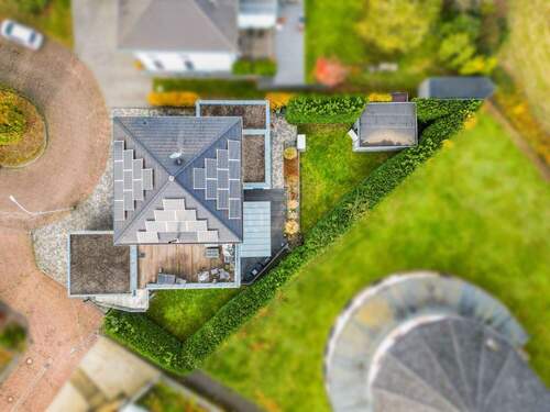 Luftbild mit Grundstückansicht - 