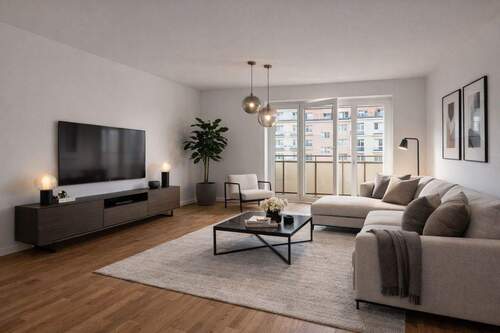 Visualisierung Wohnbereich - **Renovierte 5-Zimmer-Wohnung in urbaner Citylage- eine seltene Gelegenheit in der Stadt**