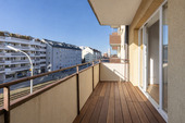 Balkon in Westausrichtung - 