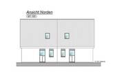 Ansicht Norden - 4 Zimmer Doppelhaushälfte in Rechtsupweg