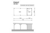 Grundriss Carport - 