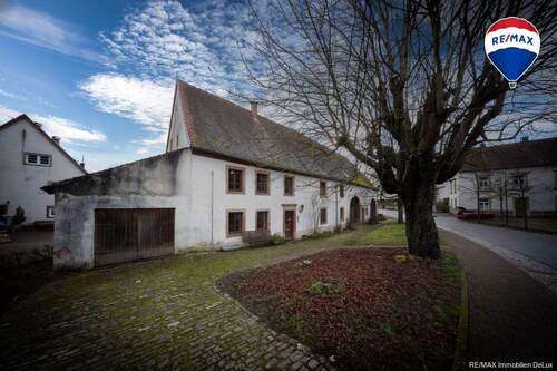 REMAX Immobilien DeLux Einfamilienhaus Frontansicht Blieskastel Mark Matthias Borowicz - 5 Zimmer Einfamilienhaus zum Kaufen in Blieskastel