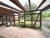Blick in den Garten. - 