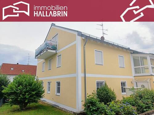 3-Zi.-Erdgeschosswohnung - Traumhafte 3-Zimmer-Erdgeschosswohnung mit Terrasse, Kellerraum und Garage in Kößlarn