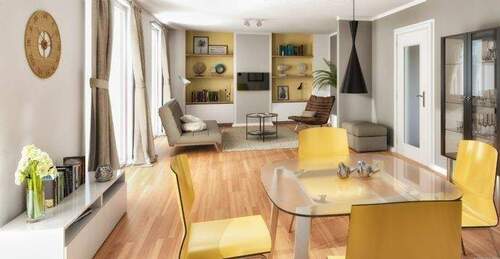 Wohnzimmer - Einfamilienhaus mit 143,00 m² in Lewitzrand zum Kaufen