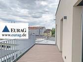 Balkon - N-St. Leonhard: Erstbezug! Attraktive, helle 3-Zi-Whg (4. OG) mit EBK, Balkon, Aufzug, TG-SP