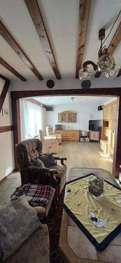 Blick aus der Sitzecke Wohnen - 