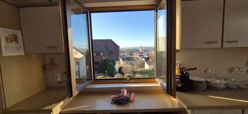 Blick aus der Küche - 