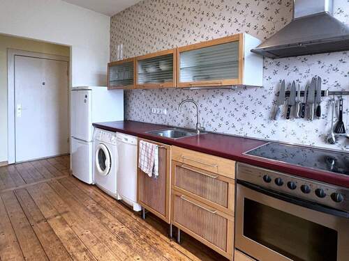 Küche - Etagenwohnung mit 56,90 m&sup2; in Hamburg zum Kaufen