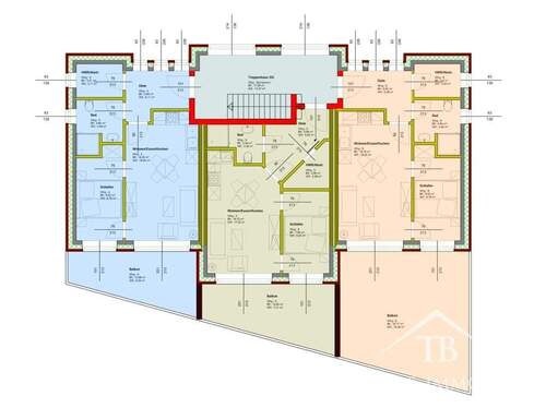 DG - Etagenwohnung mit 56,10 m&sup2; in Hage zum Kaufen