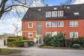 Außenansicht eingezeichnet - Etagenwohnung mit 85,00 m&sup2; in Hamburg / Wandsbek zum Kaufen