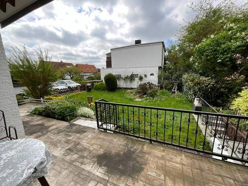 Blick in den Garten - Erdgeschosswohnung, mit Gartennutzung im Norden von Braunschweig