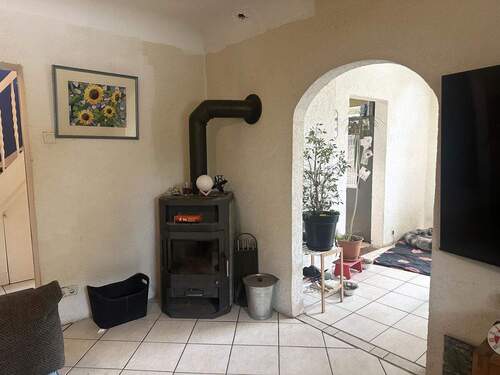 Kamin im Wohnzimmer - 