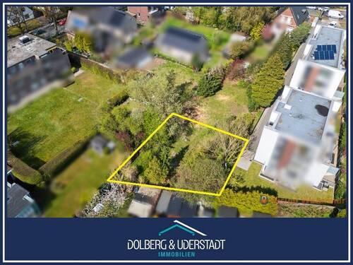 Titelbild - Hamburg-Farmsen: Grundstück für ein Einfamilienhaus - positiver Bauvorbescheid liegt vor