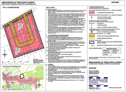Bebauungsplan (Planzeichnung) - 