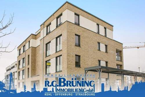 Aussenansicht - Moderne 3-Zimmerwohnung 2. OG in Kehl
