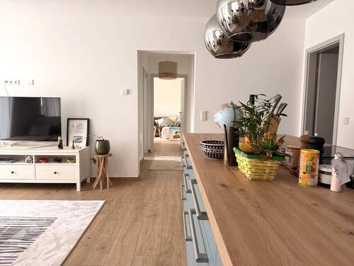 Blick zu den 2 Zimmern - 