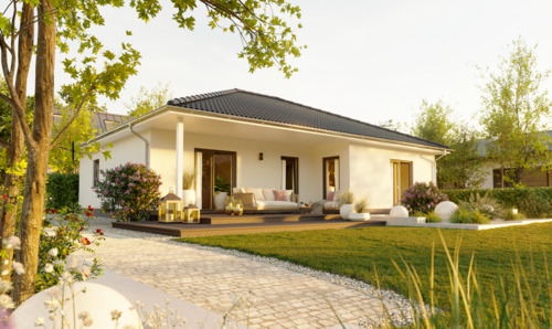 Gartenansicht - Der Bungalow nach euren Vorstellungen!