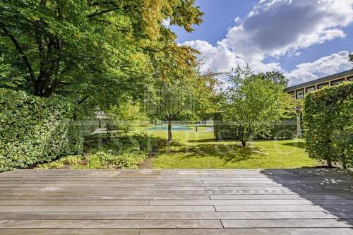 Terrasse - Großzügig. Modern. Grün. Ihr neues Zuhause im Reemtsma Park