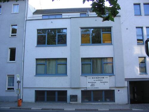 078 Ansicht Straße linker Bauteil EG > 3.OG - 7 Zimmer Büro in Saarbrücken