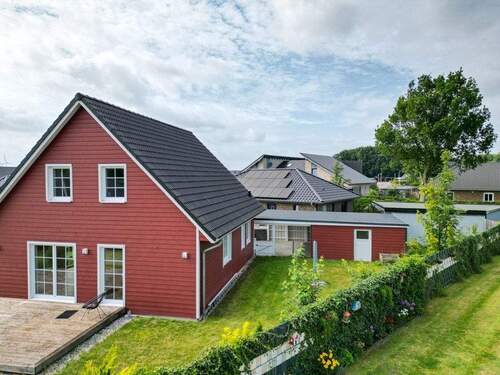 Drohnenbild - Gartenansicht - 4 Zimmer Einfamilienhaus in Tarp