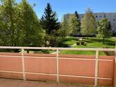 Blick vom Balkon - 2 Zimmer Etagenwohnung zur Miete in Gotha