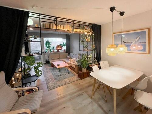 Wohn-/Essbereich - Etagenwohnung mit 65,00 m&sup2; in Aachen zum Kaufen