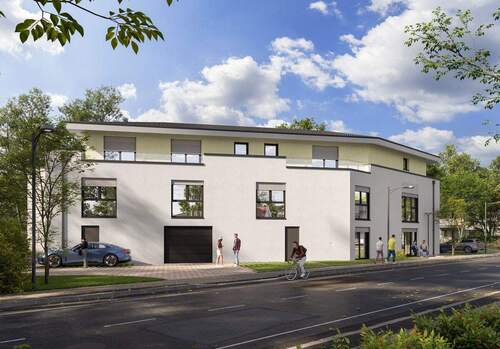 Frontansicht - 2 Zimmer Etagenwohnung zum Kaufen in Eching