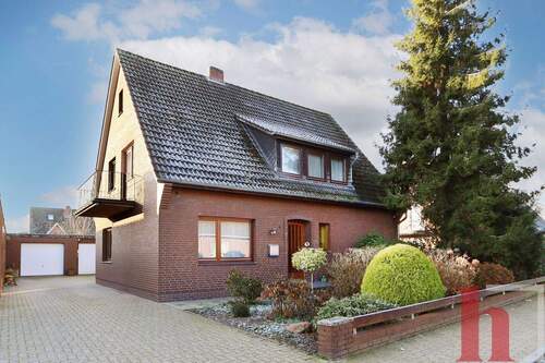 Außen - Gepflegtes Einfamilienhaus in zentraler Wohnlage von Bakum